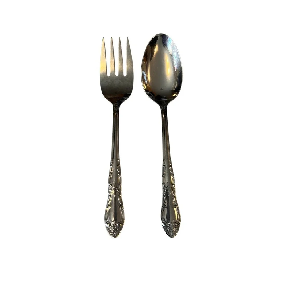Oneida Craft Stainless Venus Pattern Glossy Lot Of 36 Pcs Replacements‎